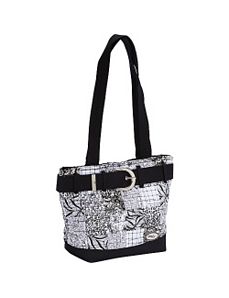 Medium Patched Tote, Salt & Pepper by Donna Sharp