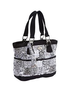 Elaina Bag, Salt & Pepper by Donna Sharp