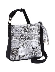 Hipster, Salt & Pepper Crossbody by Donna Sharp