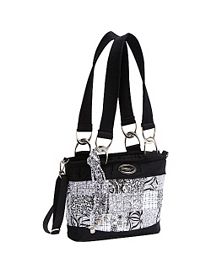 Jenna Shoulder Bag, Salt & Pepper by Donna Sharp