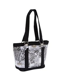 Leah Tote, Salt & Pepper by Donna Sharp