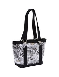 Leah Tote, Salt & Pepper by Donna Sharp
