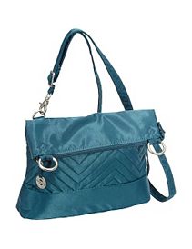 Quilted Fold Over Shoulder Bag by Travelon
