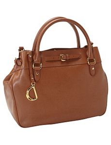 Newbury Belted Satchel w/ Strap by Lauren Ralph Lauren