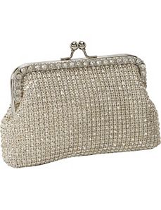 Crystal Frame Crystal Clutch by Magid