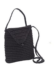 Crochet Paper Crossbody Pouch by Magid