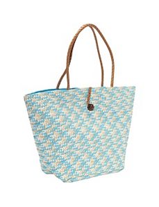 Paper Straw Braided Tote by Magid