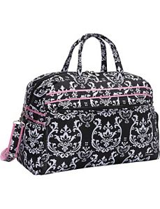 Damask Soft Gym Duffel by Jenni Chan