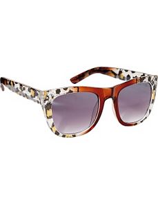 Animal Print Cat Eye Sunglasses by Jessica Simpson Sunwear