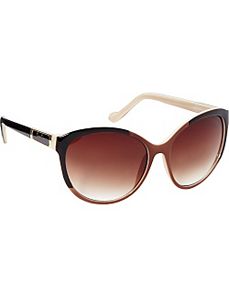 Dual Color Cat Eye Sunglasses by Jessica Simpson Sunwear