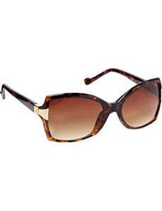 Rectangular Frame w/ Logo Sunglasses by Jessica Simpson Sunwear