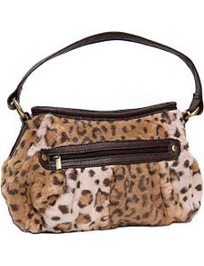 Faux Fur Clutch by Flying Daisies