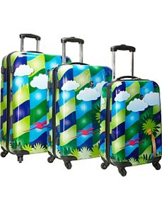 Feng Shui  3 Piece Hardside Spinner Set by Heys USA