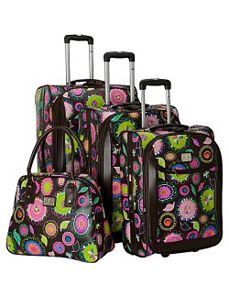 Paolo Pascal Fiore 4 PC Rolling Set by Travel Concepts