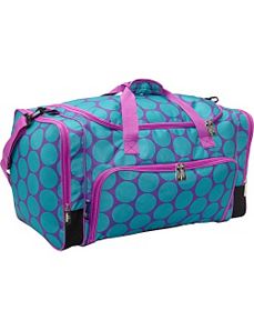 Big Dot Aqua Weekender Duffel by Wildkin