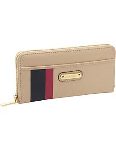 Geo Clash Zip Around Wallet by Anne Klein