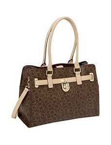 Modena Monogram Tote by Calvin Klein