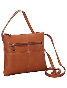Three Slip Crossbody by Le Donne Leather