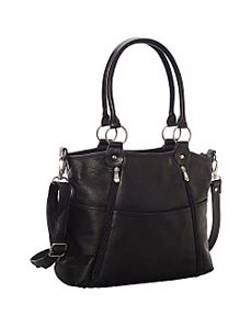 Nevington Convertible Satchel by Le Donne Leather
