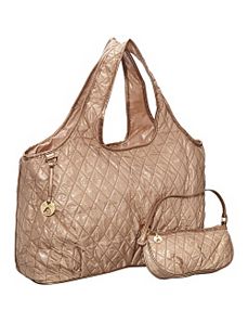Three Quilted Commuter Tote by Clava