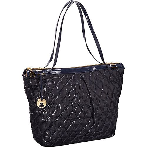 NAVY QUILTED NYLON