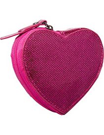 Jazz Glitter Heart Coin Purse by Clava