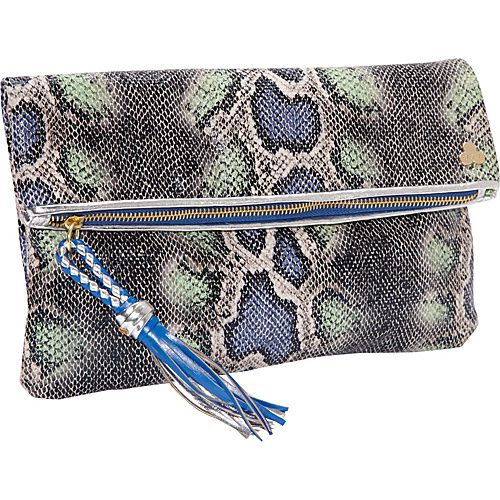 BLUE SNAKE PRINT