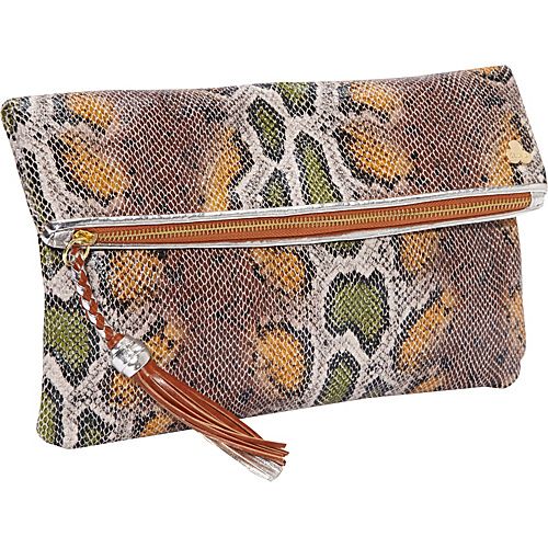ORANGE SNAKE PRINT