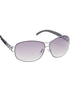 Oval Metal with Metal Design by Steve Madden Sunwear