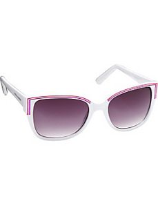 Retro Plastic with Color Accents by Steve Madden Sunwear