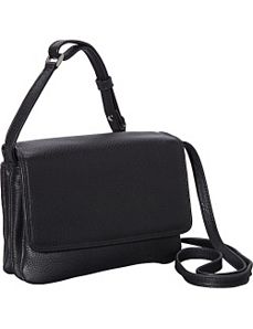 Small Half Flap Shoulder Bag by Derek Alexander