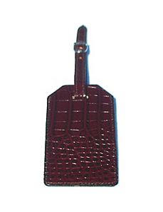 Leather Luggage Tag by pb travel