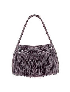Caviar Beaded Evening Bag by Inge Christopher