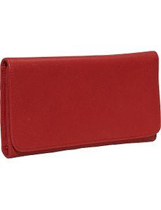 Cashmere Checkbook Clutch by Osgoode Marley
