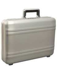 Premier 4' Silver Attache by Zero Halliburton