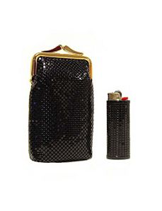 Classic Cigarette Case And Lighter Case by Whiting and Davis