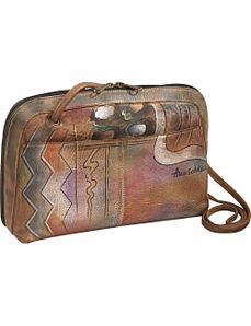 Multi Compartment All-Round Zip - Abstract Classic by Anuschka