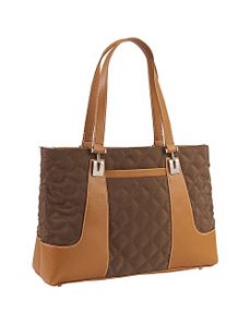 Quilted Collection Top Zip Tote by Sydney Love