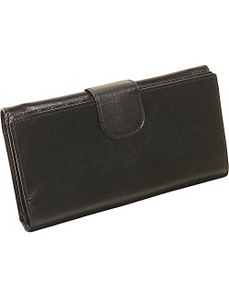 Ladies Three Part Clutch Wallet by Derek Alexander Leather