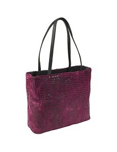 Cranberry Furrette Classic Tote by Bisadora