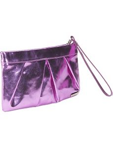 Metallic Foil Clutch by Bisadora