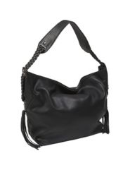 Large Open Top Hobo With Braided Strap by Derek Alexander Leather