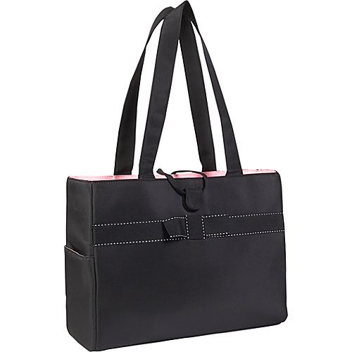 BLACK WITH TIFFANY PINK INTERIOR