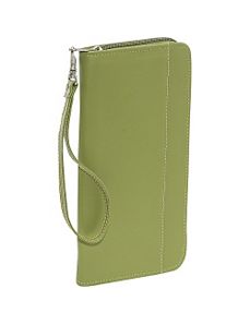 Zippered Passport/Ticket Holder by Piel