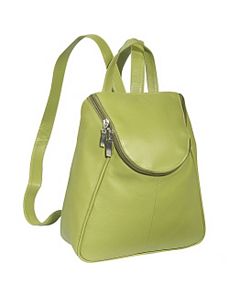 U-Zip Flap Backpack by Piel