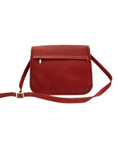 Flap-Over Zippered Bag by Piel