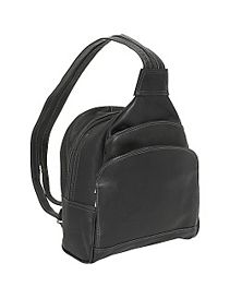 Three-Pocket Sling Bag by Piel