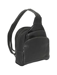 Three-Pocket Sling Bag by Piel