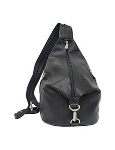 Three-Zip Hobo Sling by Piel