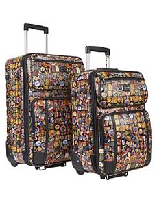 Vintage Hotel 2-Piece Luggage Set by Sydney Love